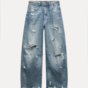 jeans balloon zara